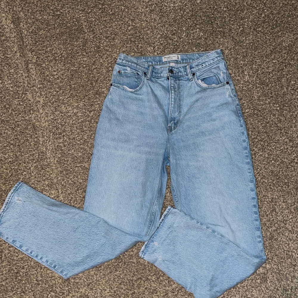 Abercrombie & Fitch The 90s Straight Jeams